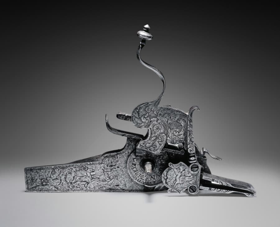 Wheel-Lock from a Hunting Gun