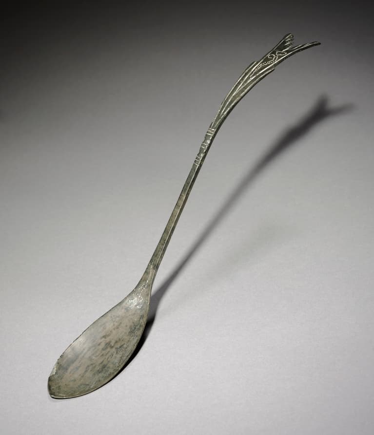 Spoon with Fish-Tail Design