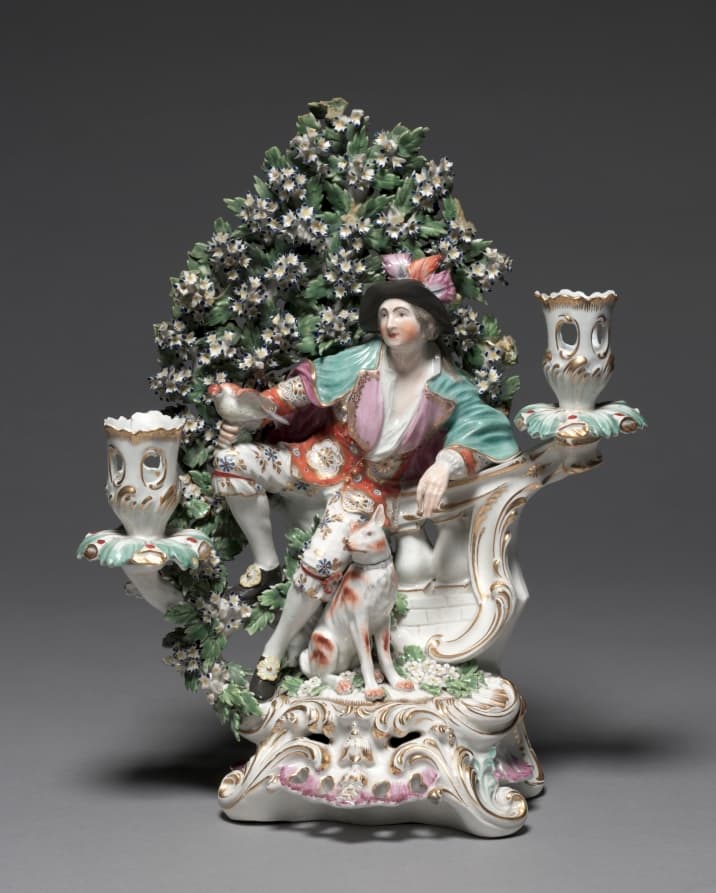Candelabrum Depicting an Allegorical Figure of Liberty