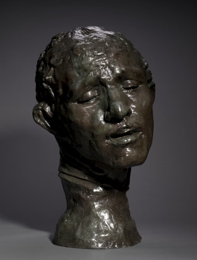Heroic Head of Pierre de Wissant, One of the Burghers of Calais
