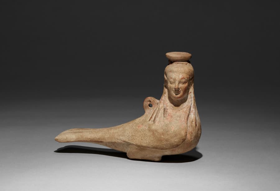 Siren-Shaped Perfume Flask