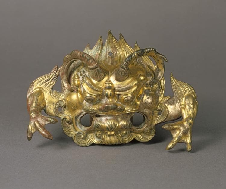 Monster Face: Door Ring Holder (Pushou)