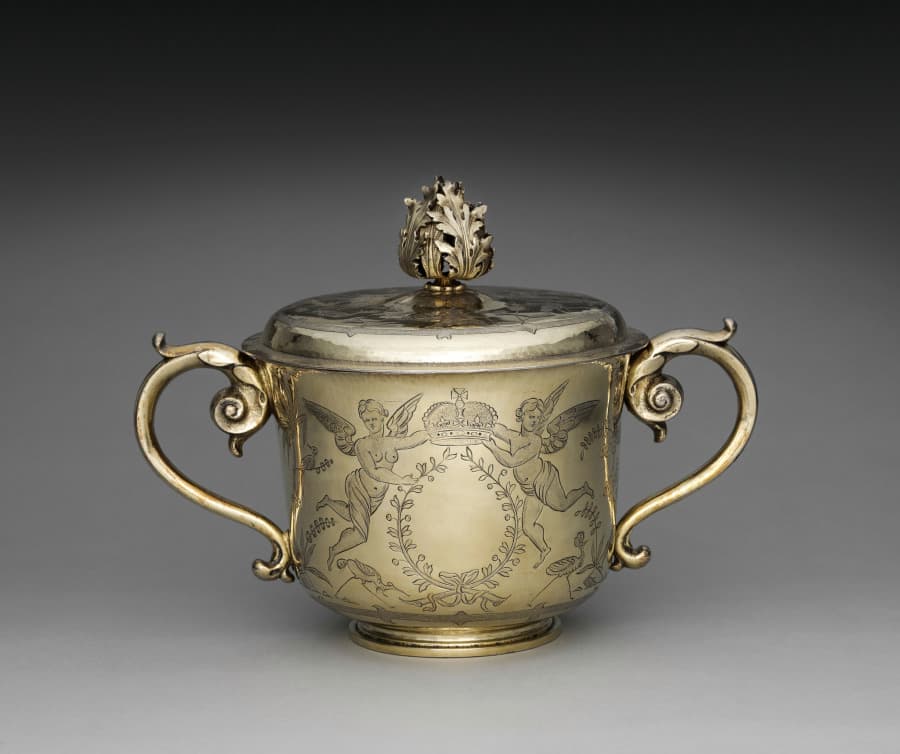 Two-Handled Cup and Cover