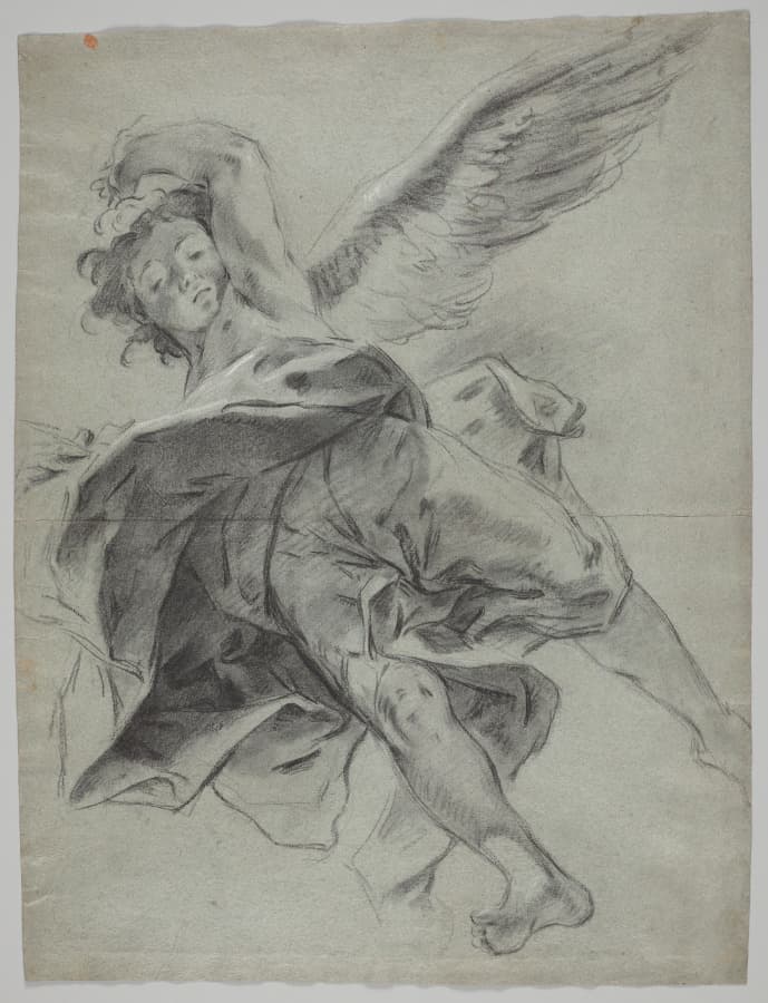 A Flying Angel (recto)