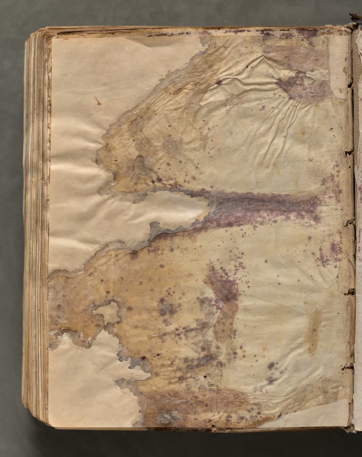 Text, folio 427 (verso), from a Gospel Book with Commentaries