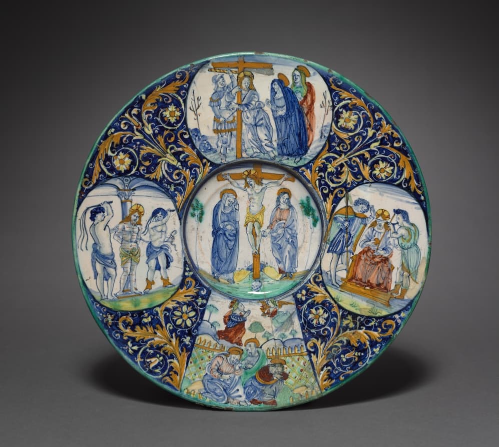 Plate Depicting Christ’s Passion