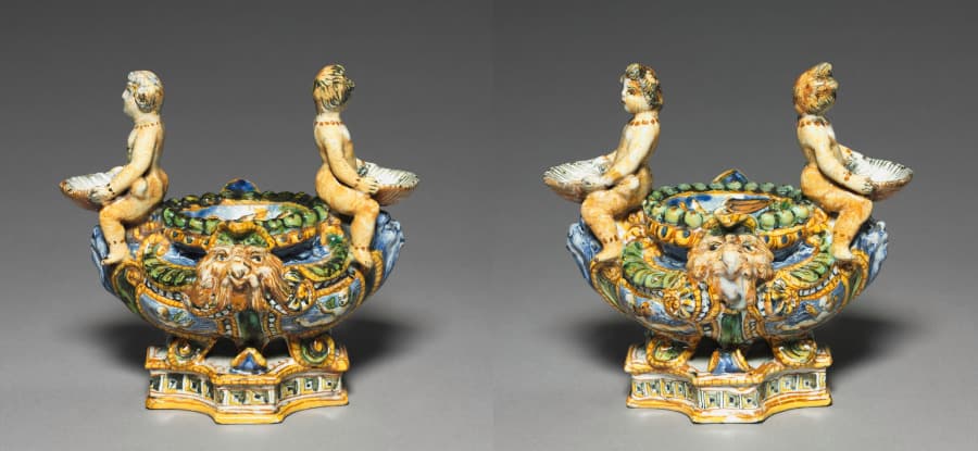 Pair of Saltcellars