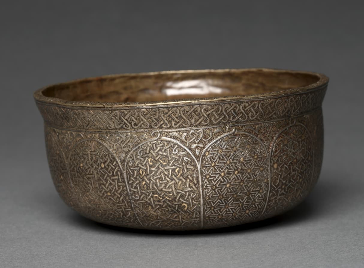 Bowl with Geometric Designs