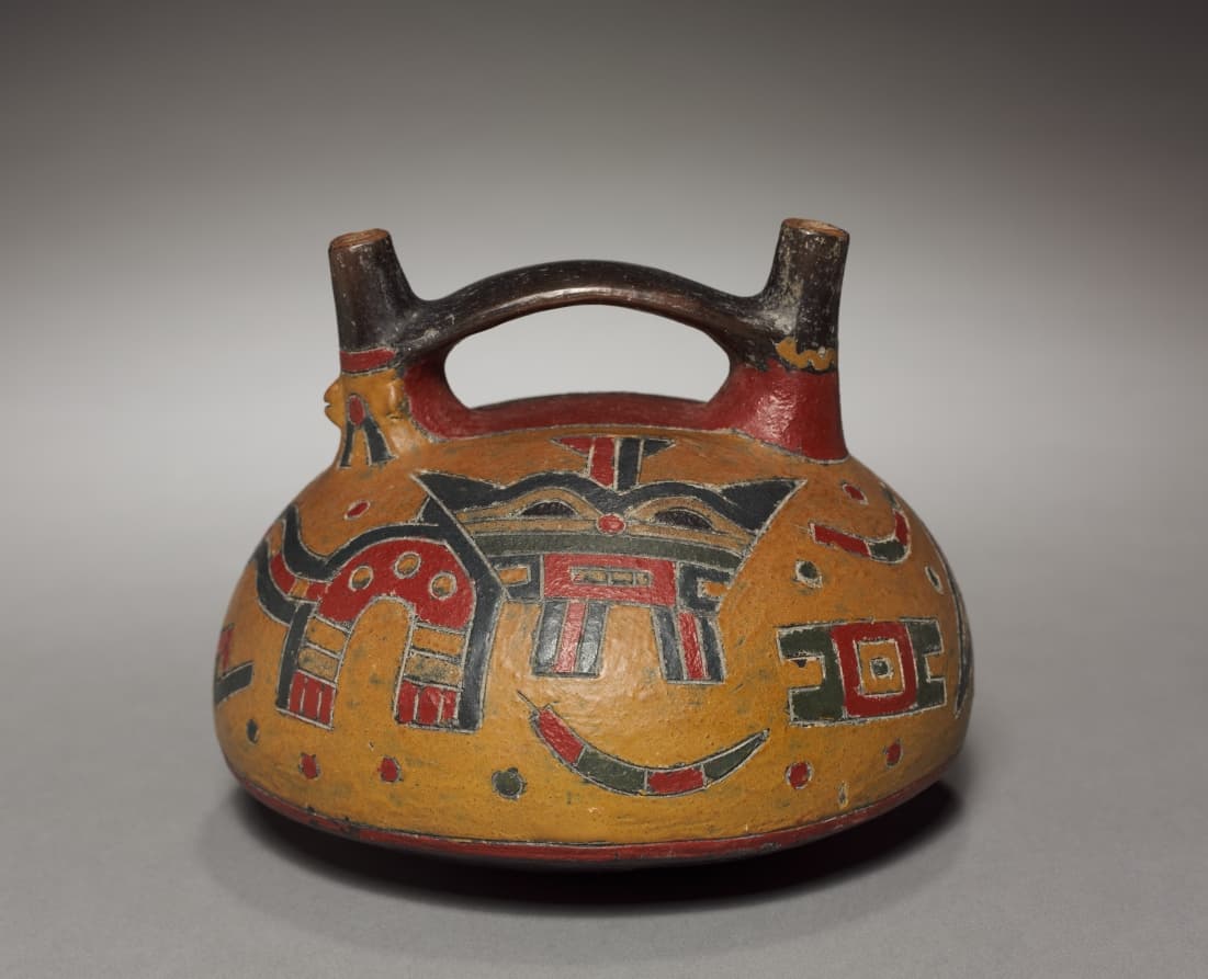 Vessel with Feline