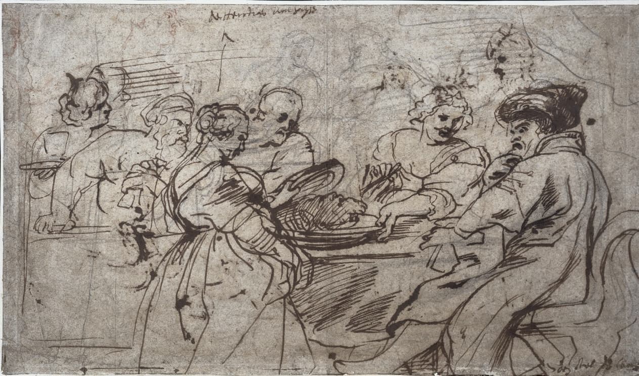 The Feast of Herod (recto)