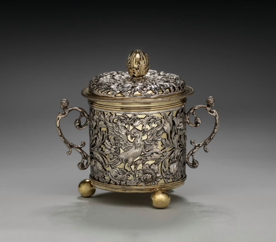Two-Handled Cup and Cover