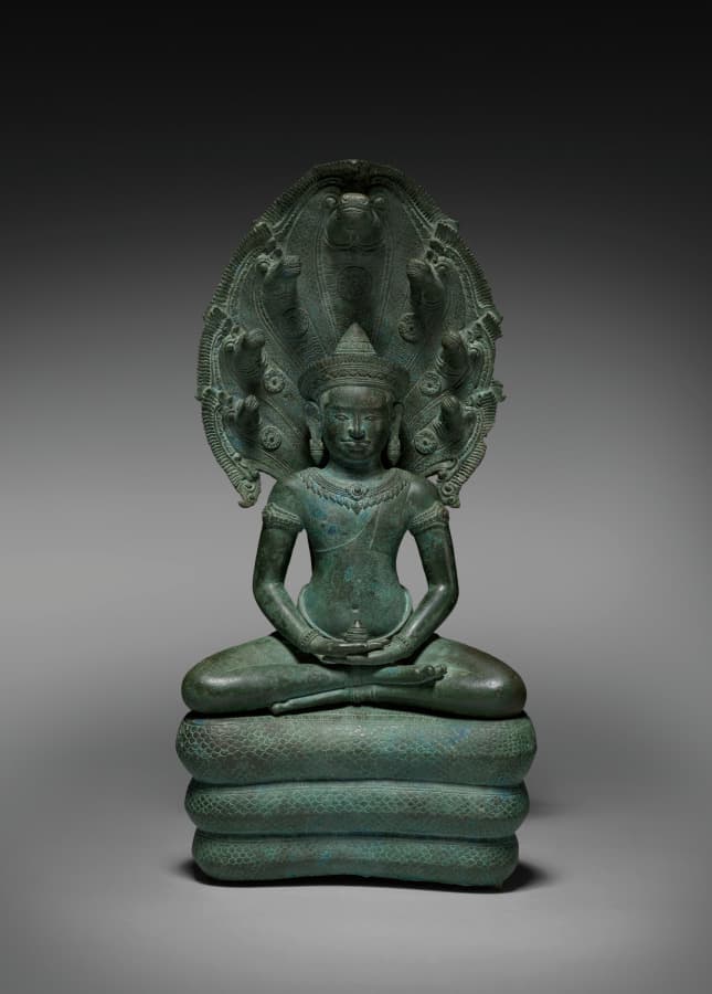 Naga-Enthroned Buddha