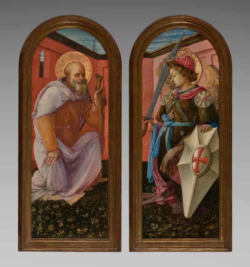 Painting, tempera, wood