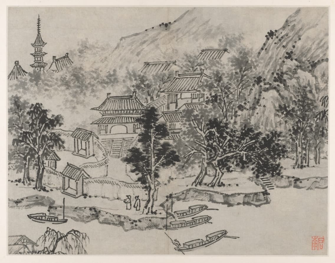Painting, album, leaf