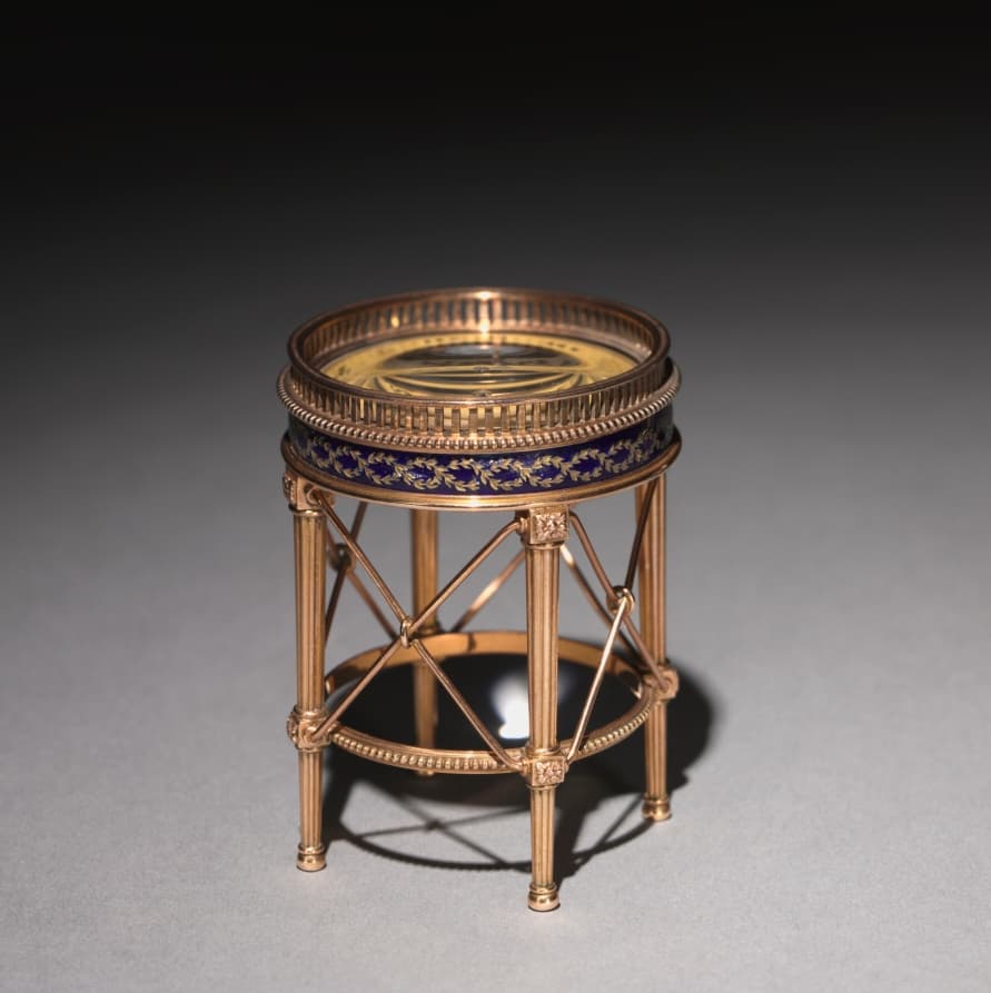 Miniature Table with Compass