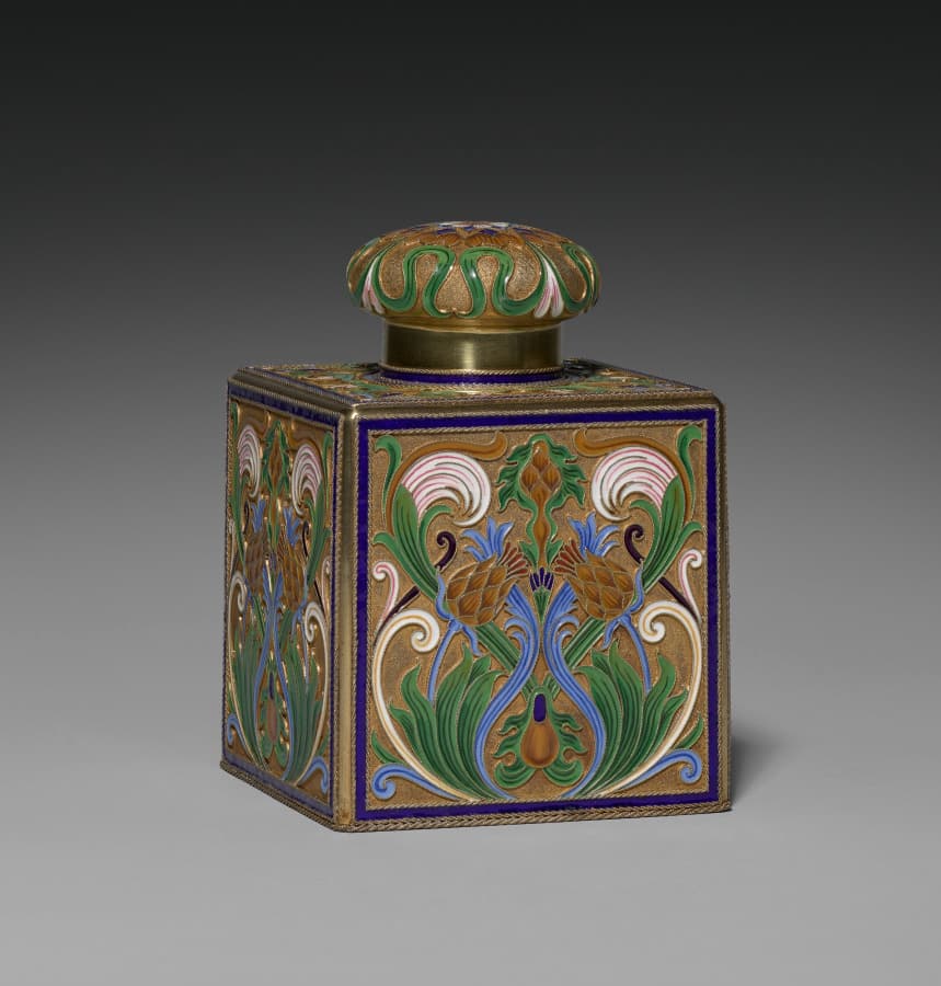 Covered Tea Caddy