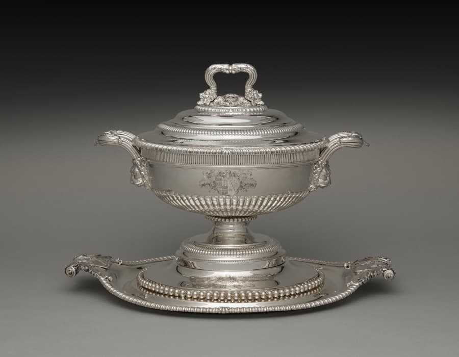Covered Tureen on Stand