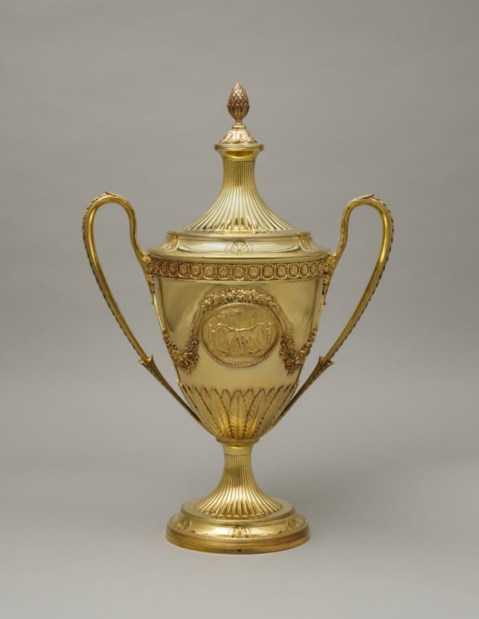 Trophy Cup and Cover