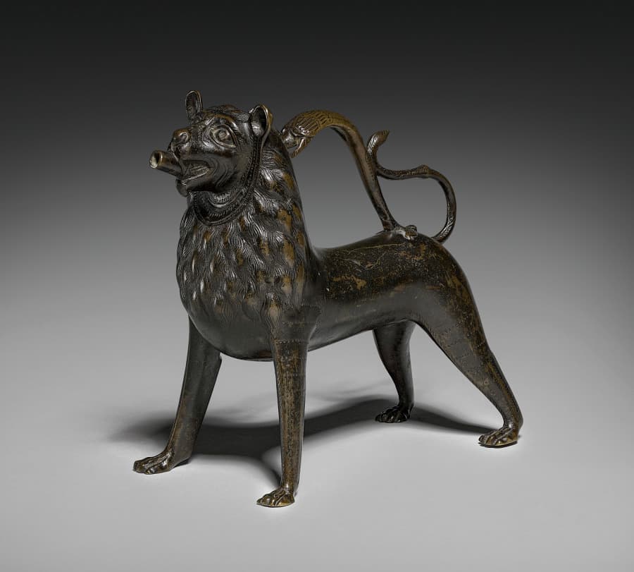 Lion Aquamanile