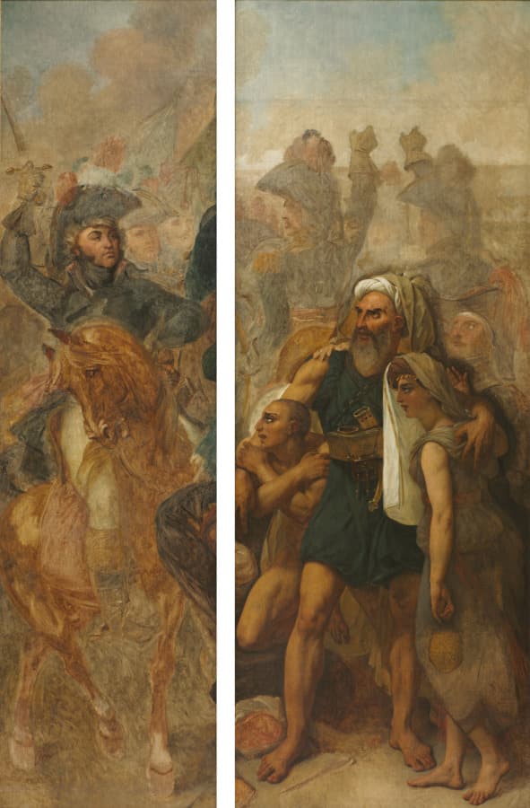 Painting, oil, linen