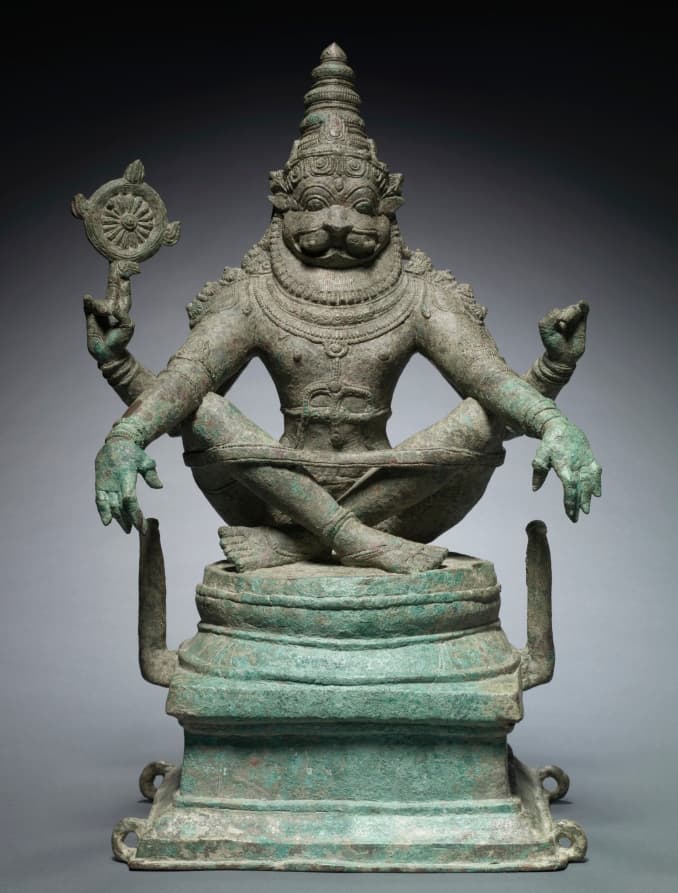 Yoga Narashimha, Vishnu in his Man-Lion Avatar