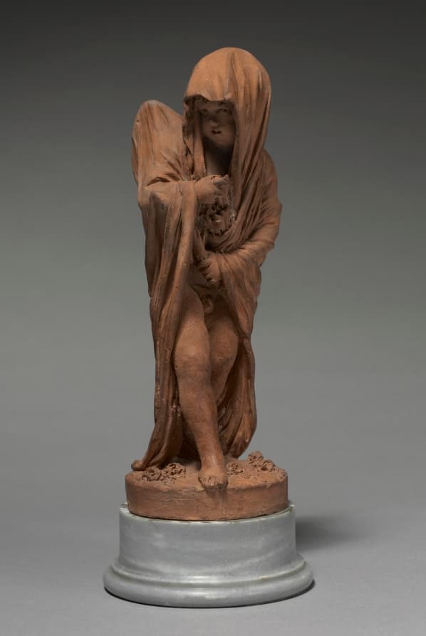 Cupid Secretly Drawing an Arrow