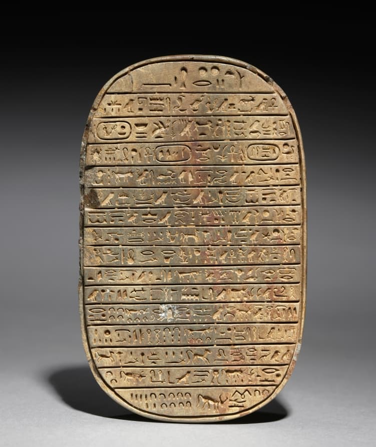 Wild Bull Hunt Scarab of Amenhotep III