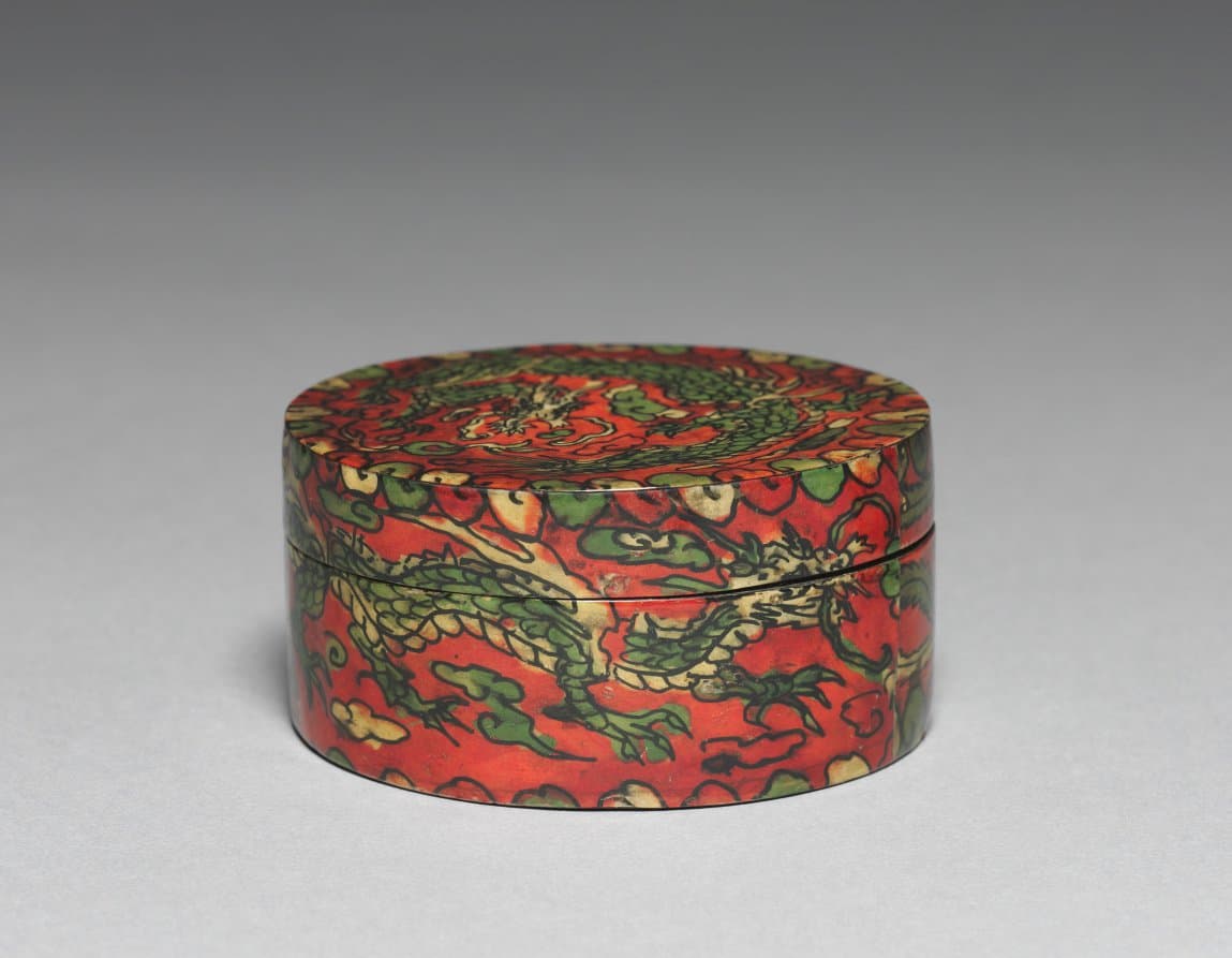 Incense Box with Dragon Design