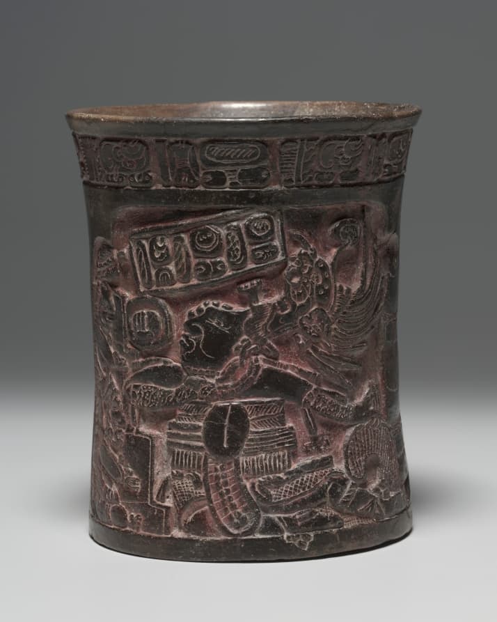 Vessel with Ballplayer