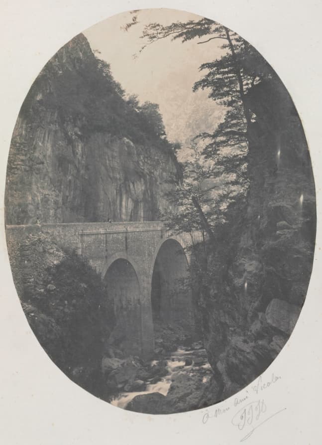 Gorge at Eaux Chaudes, Pyrenees