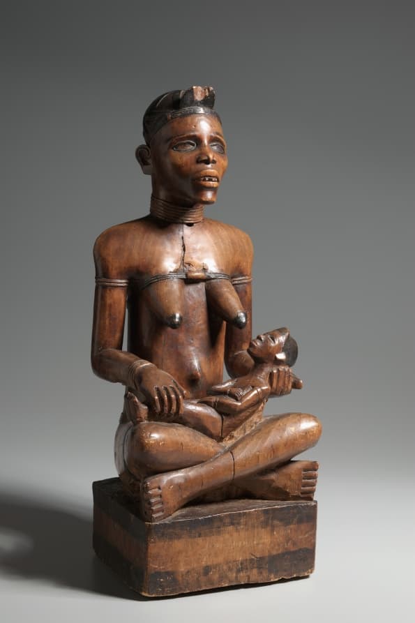 Mother and Child Figure