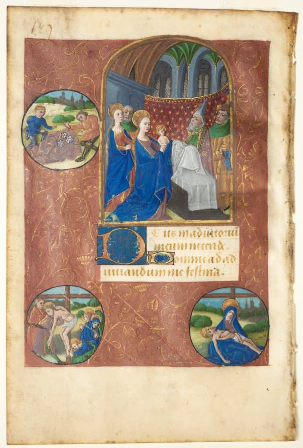 Manuscript, ink, tempera