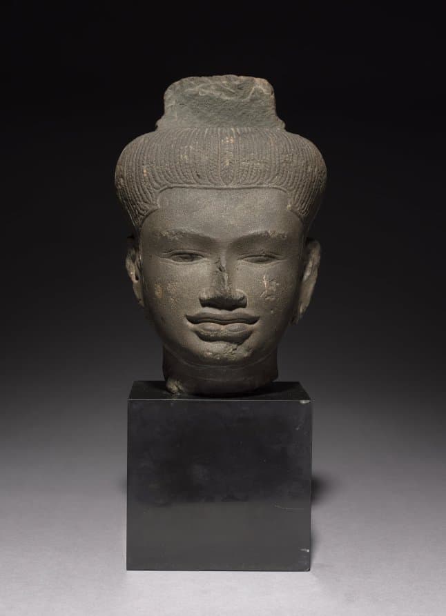 Head of a Follower of Shiva