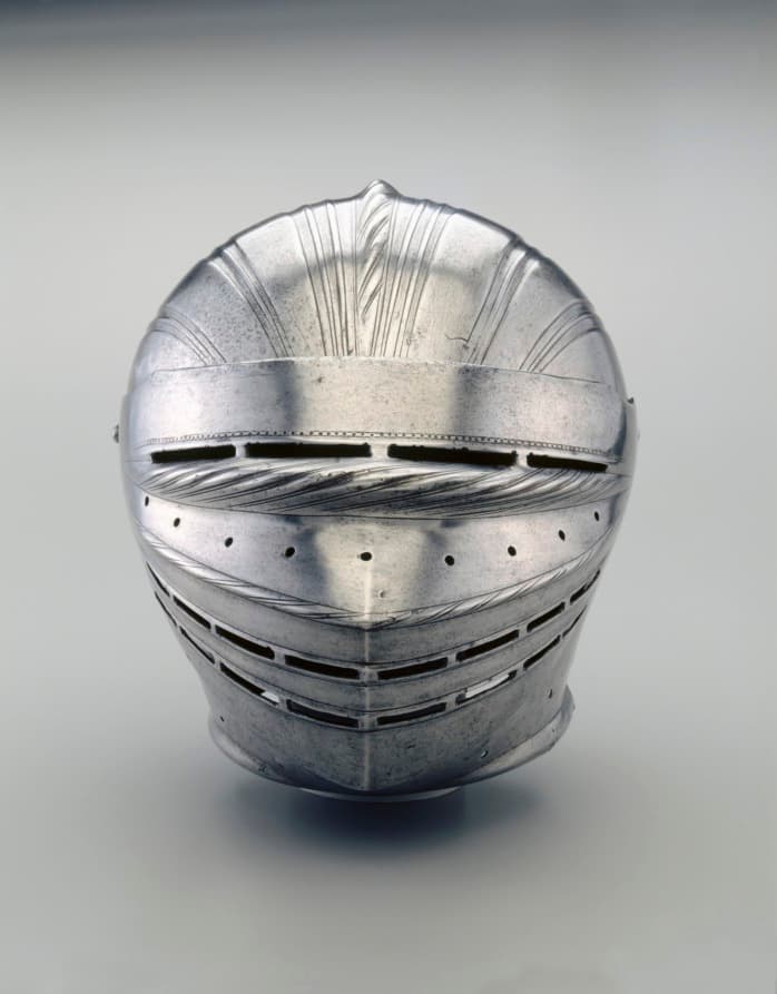 Field Armor in Maximilian Style: Helmet