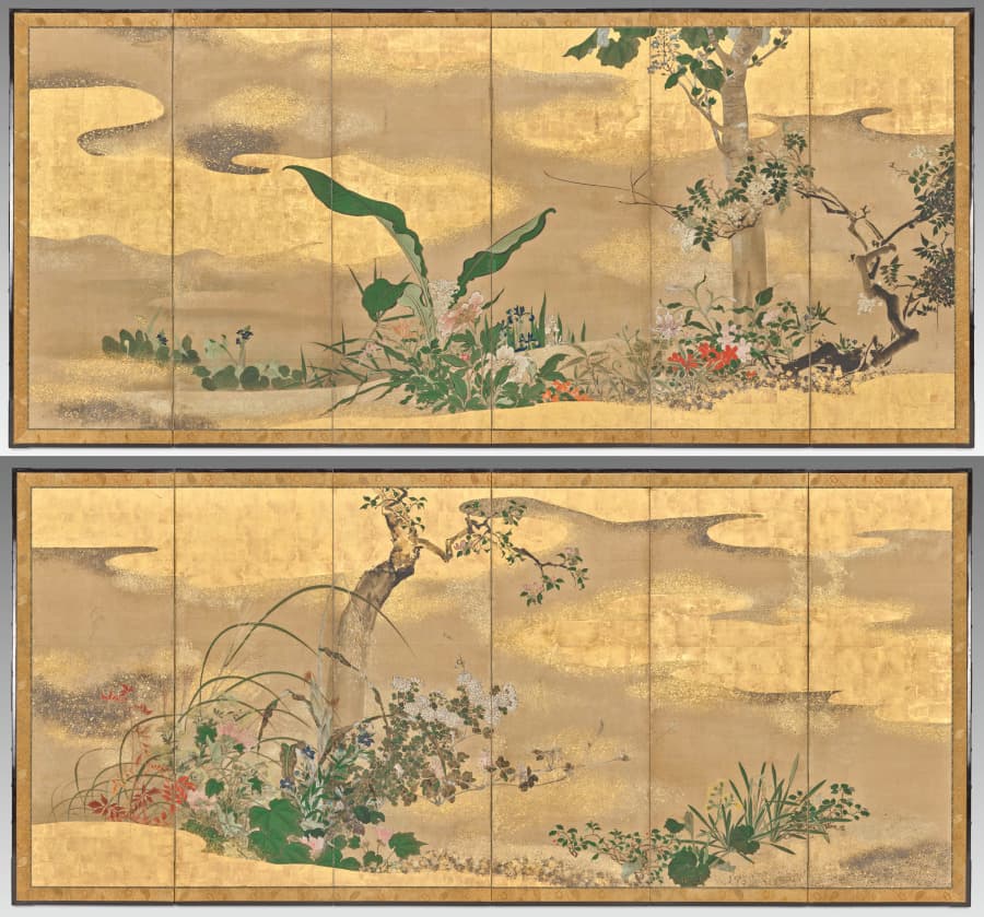 Flowers and Trees of the Four Seasons