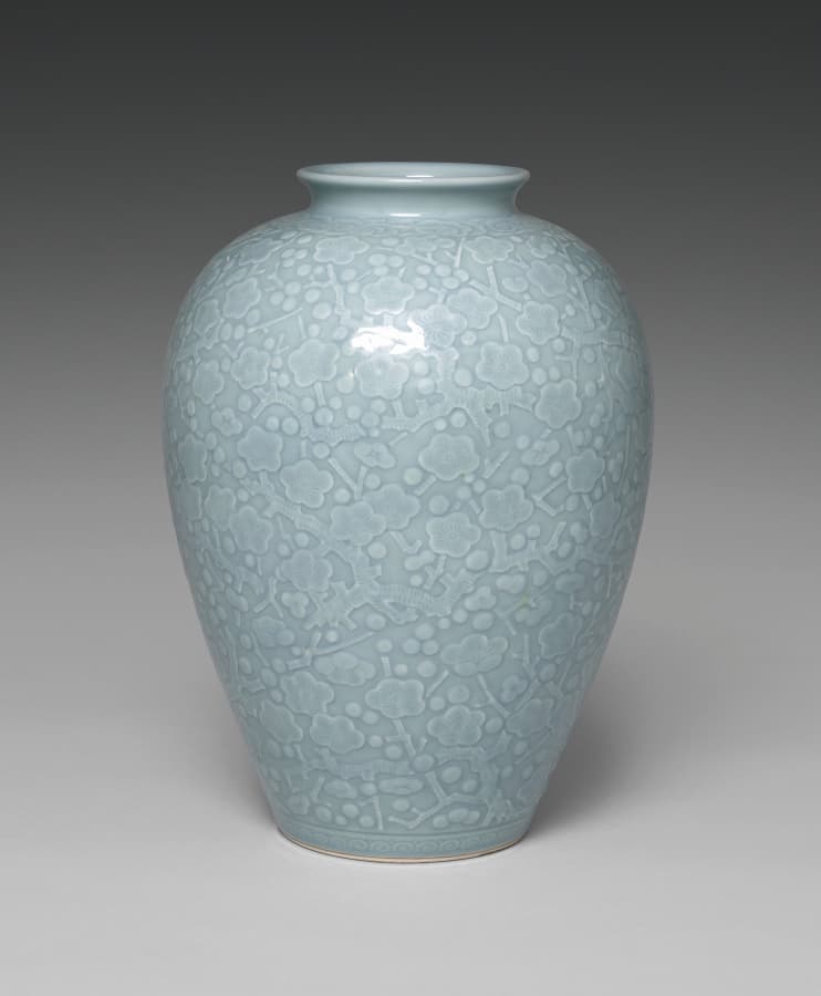 Vase with Plum Blossoms