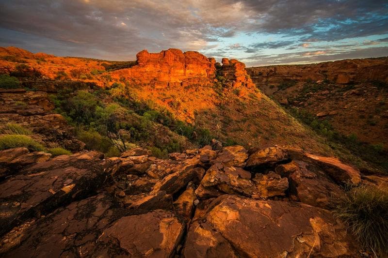 Red rock
