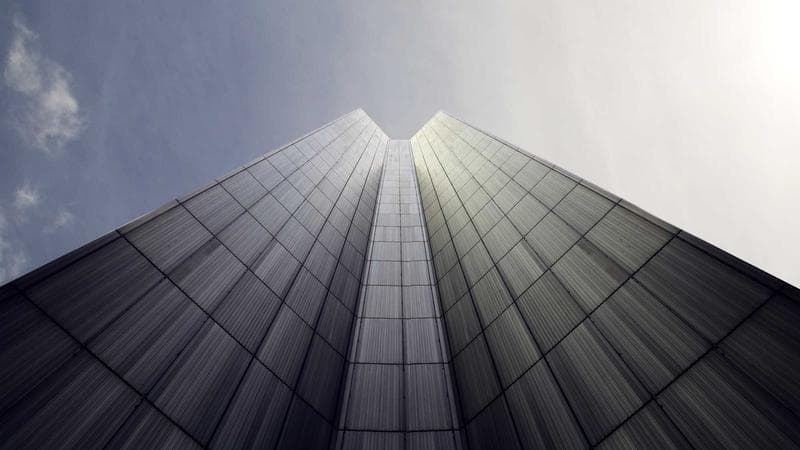 Glass pyramid