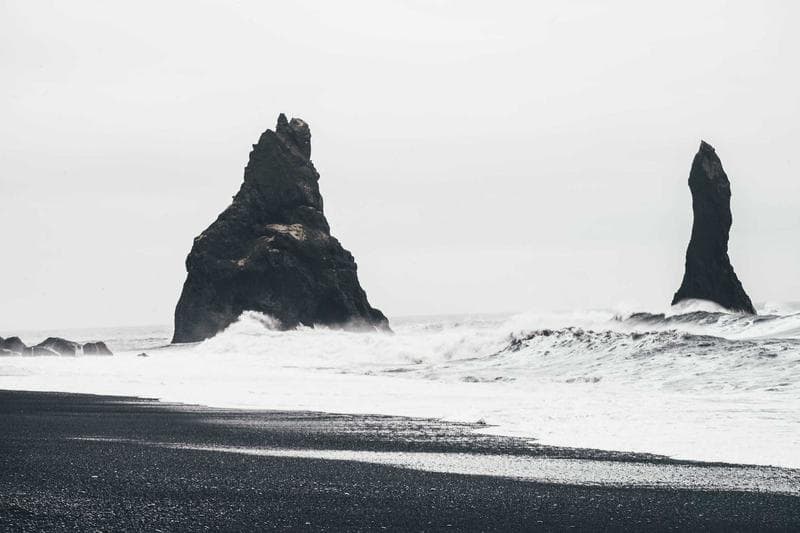 Black sand