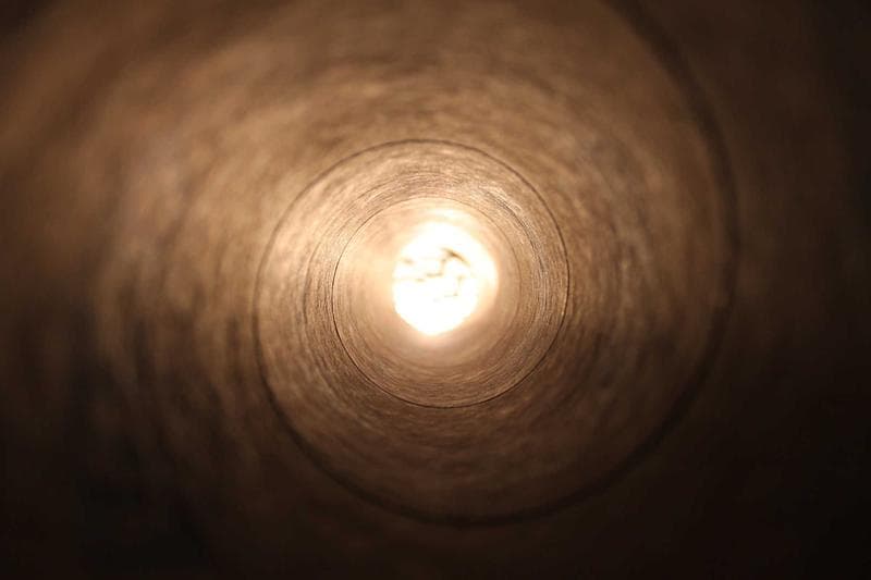 Down a spiral