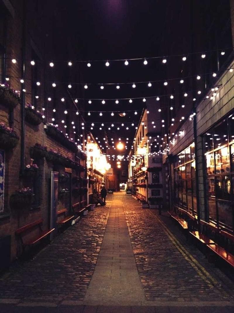 Lit street