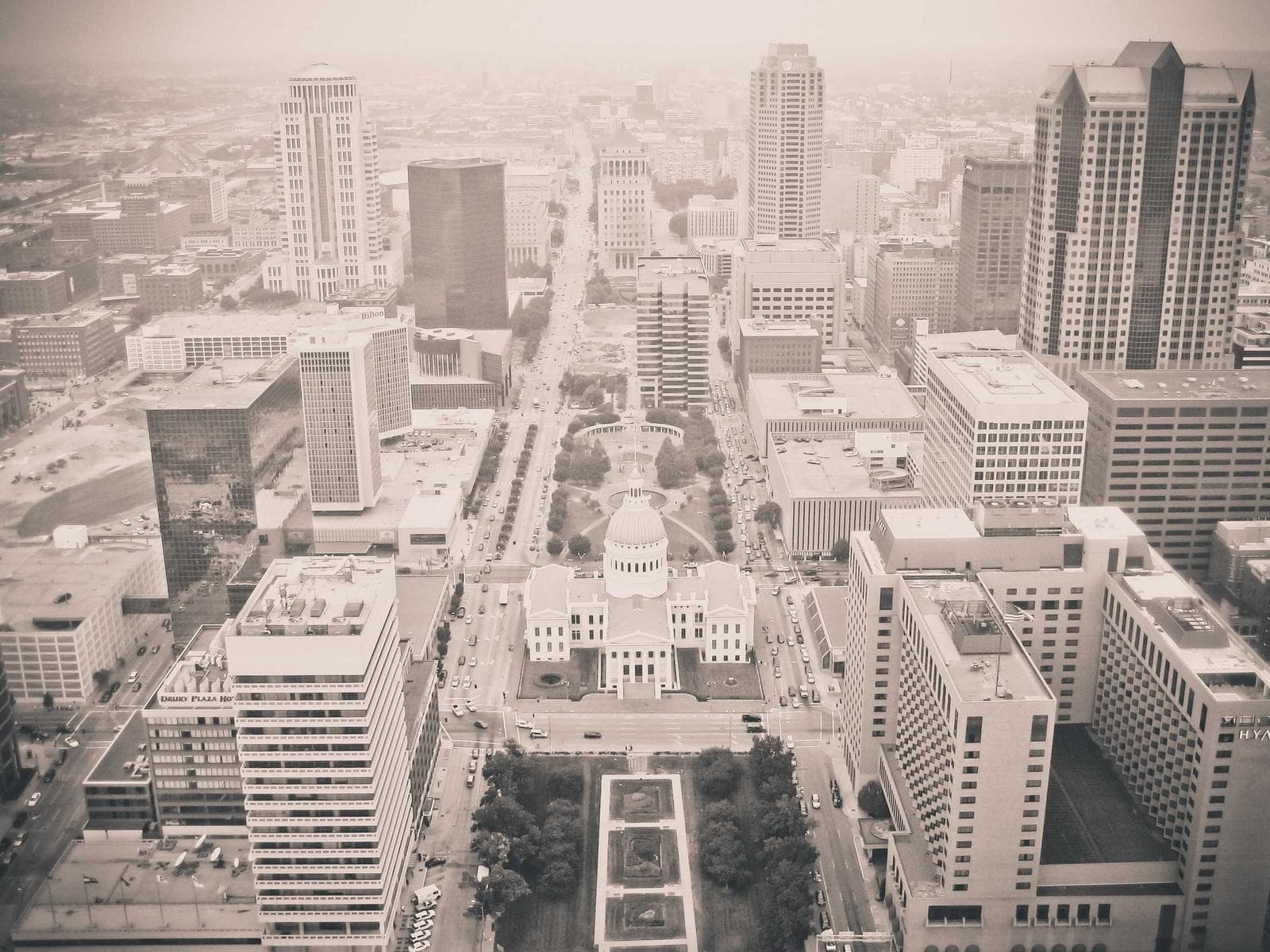 City from above