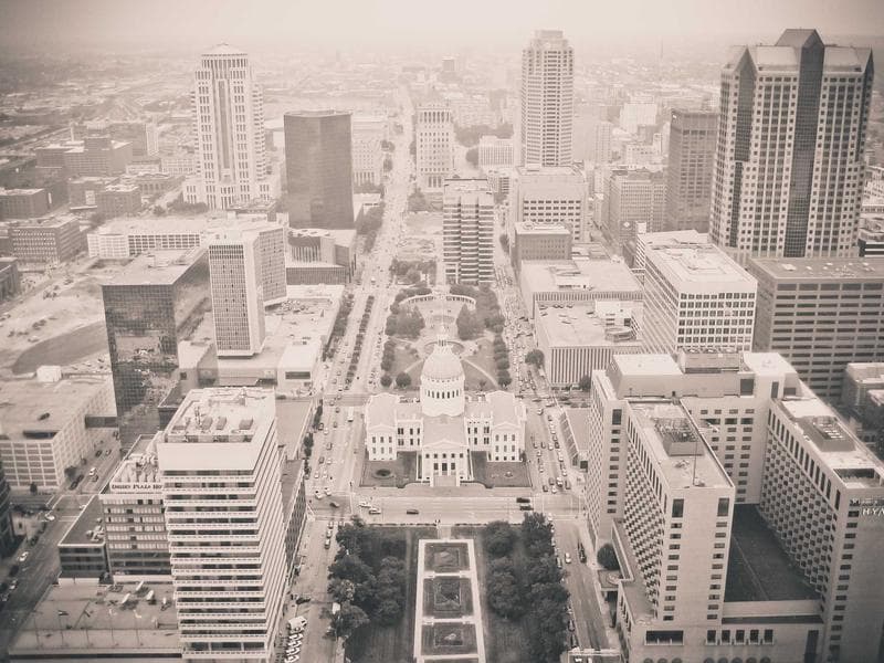 City from above