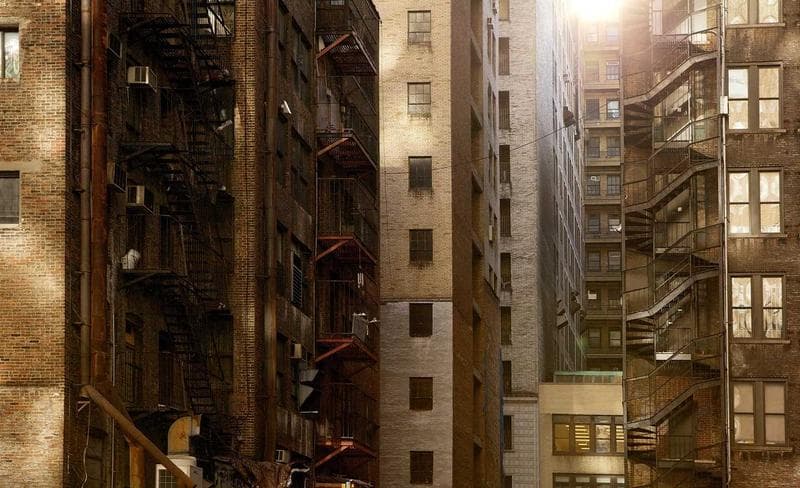 Apartment blocks