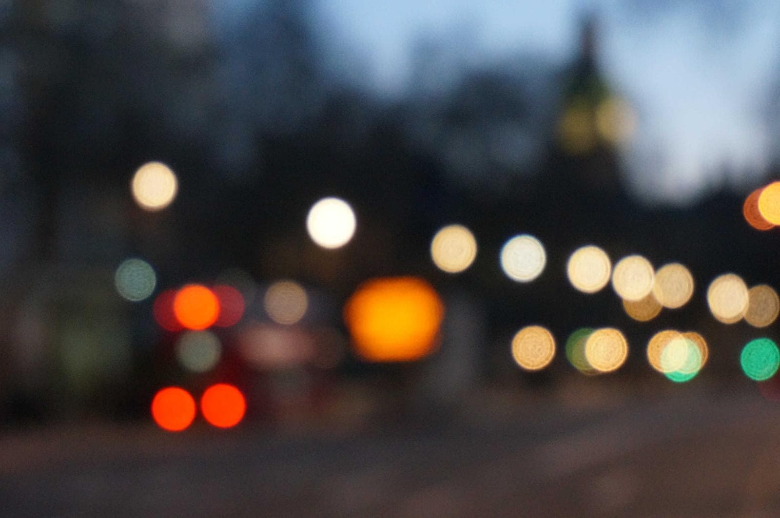 City bokeh