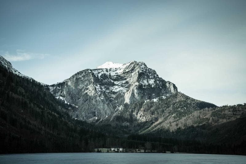 Snowy peak