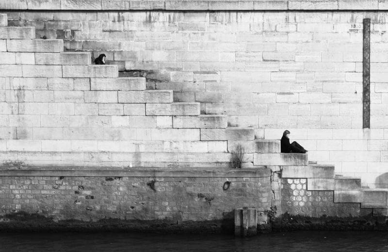 Stone steps