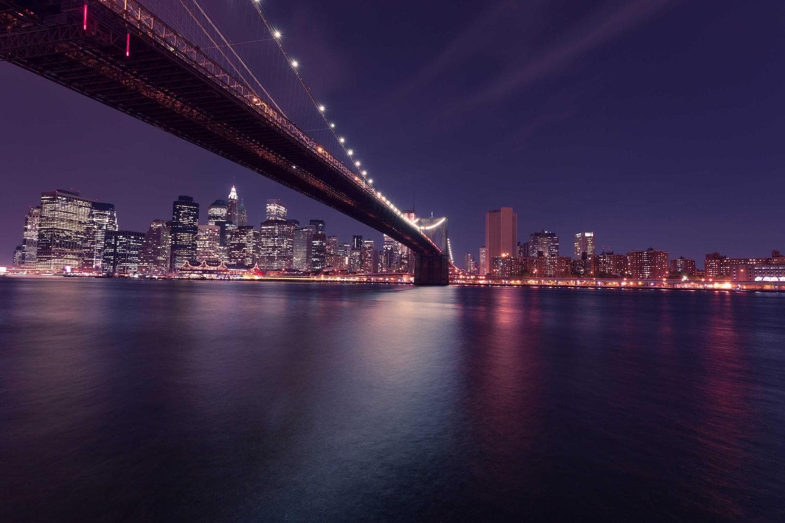 Bridge at night