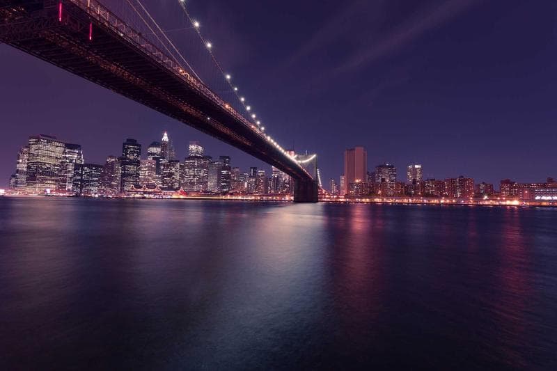 Bridge at night