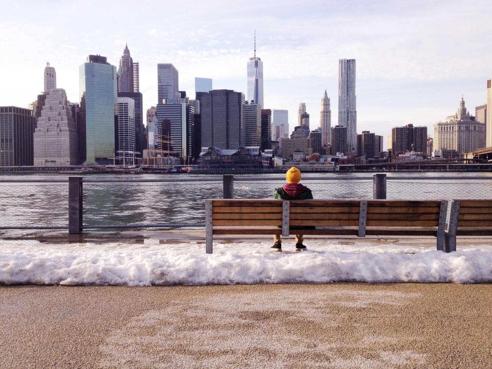 Manhattan from the pier